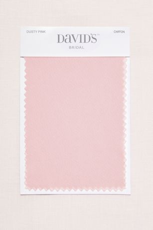 Dusty Pink Chiffon Swatch | David's Bridal